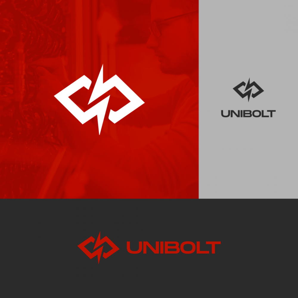 Unibolt Logo Identity by Wise Media